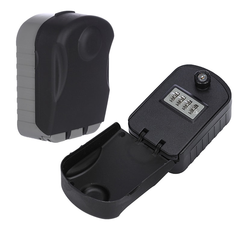 Premium Outdoor Wall Mounted Key Safe Lock Box with Resettable Combination