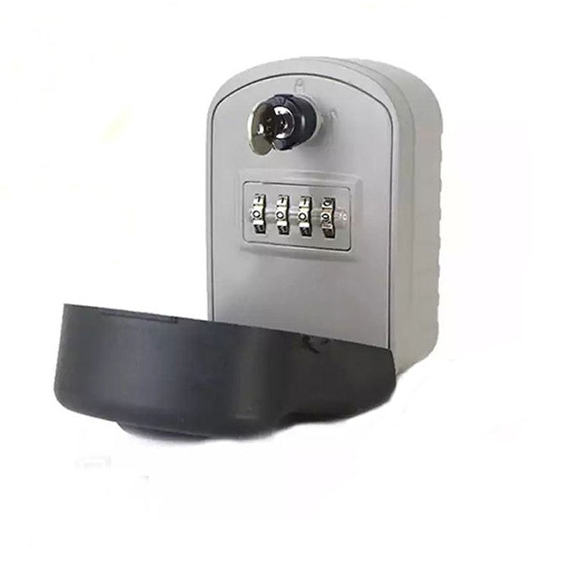 Premium Outdoor Wall Mounted Key Safe Lock Box with Resettable Combination
