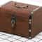 Vintage Wooden Treasure Chest Piggy Bank Lockable Storage Box 6