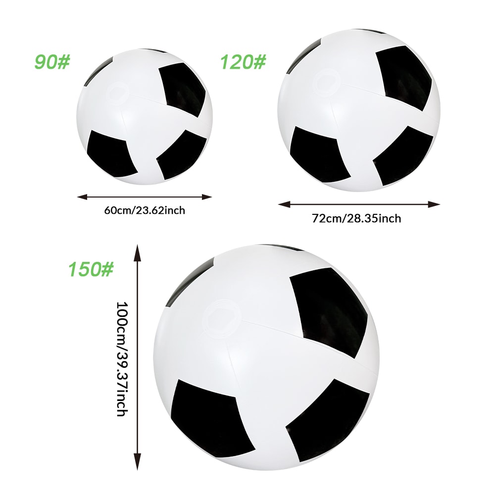 Giant Inflatable Soccer Ball For Outdoor Games Beach And Backyard Fun 6