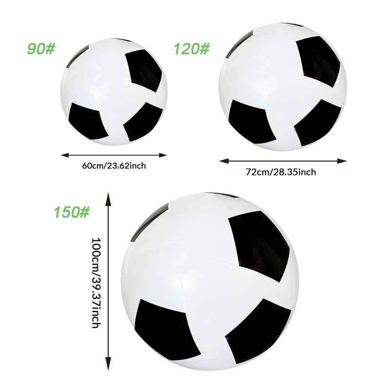 Giant Inflatable Soccer Ball For Outdoor Games Beach And Backyard Fun 6