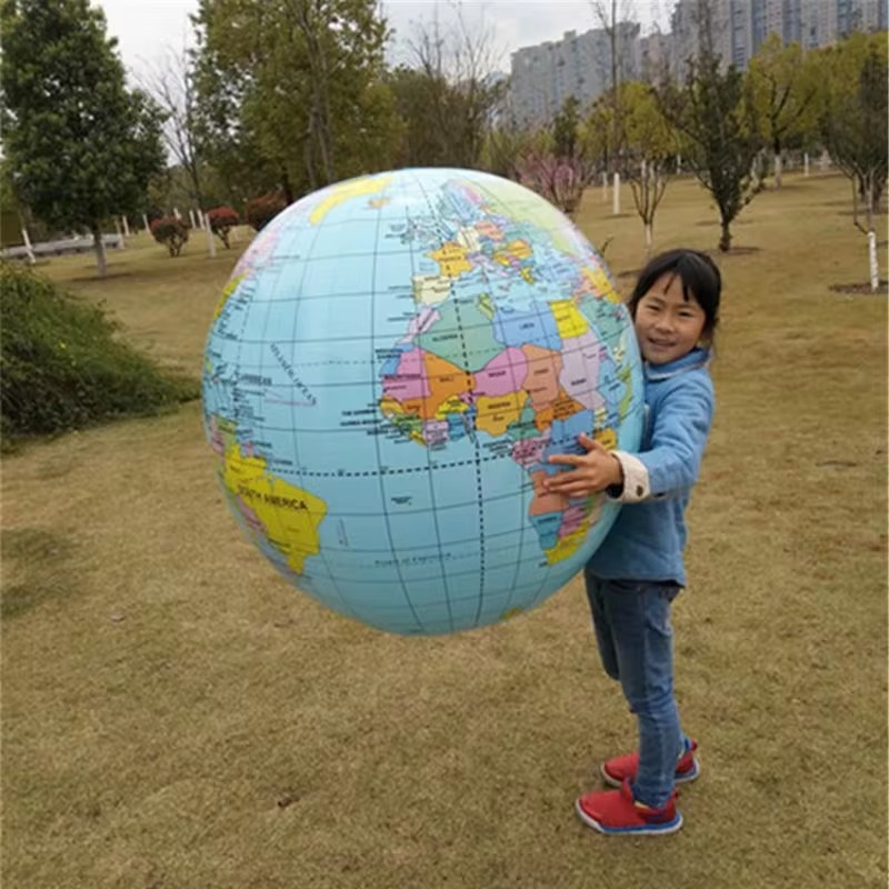 Inflatable World Globe Ball Educational Kids Learning Toy 1