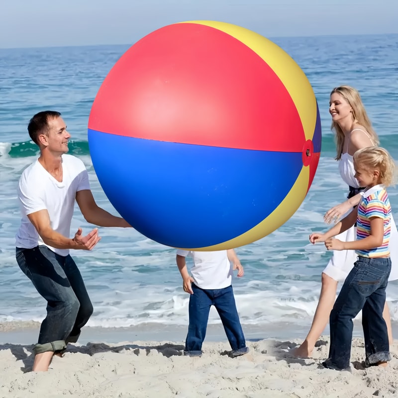 Giant Inflatable Beach Ball For Outdoor Lawn Games And Family Fun 5