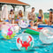 Transparent Inflatable Beach Ball Kids Pool Toy With Flamingo Unicorn Design 0