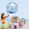 Sparkle Clear Glitter Beach Ball Inflatable Pool Toy For Summer Fun 0