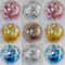 Sparkle Clear Glitter Beach Ball Inflatable Pool Toy For Summer Fun 1
