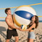 Giant Inflatable Volleyball For Beach Backyard Fun Durable Large Beach Ball 5