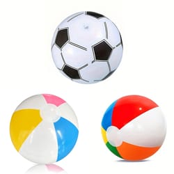 colorburst inflatable beach ball for pool party fun