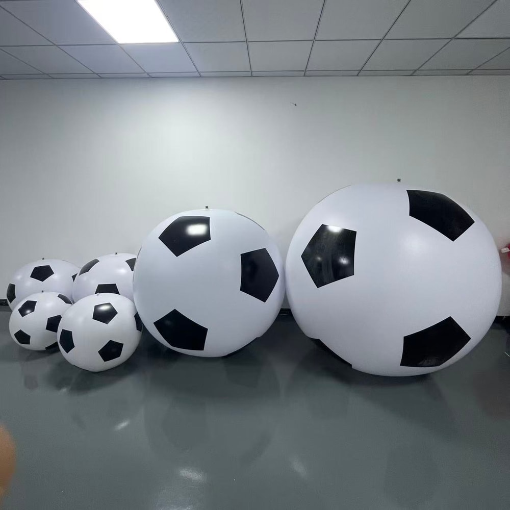 Kids Jumbo Beach Soccer Ball Outdoor Play PVC Lightweight Football Toy 1