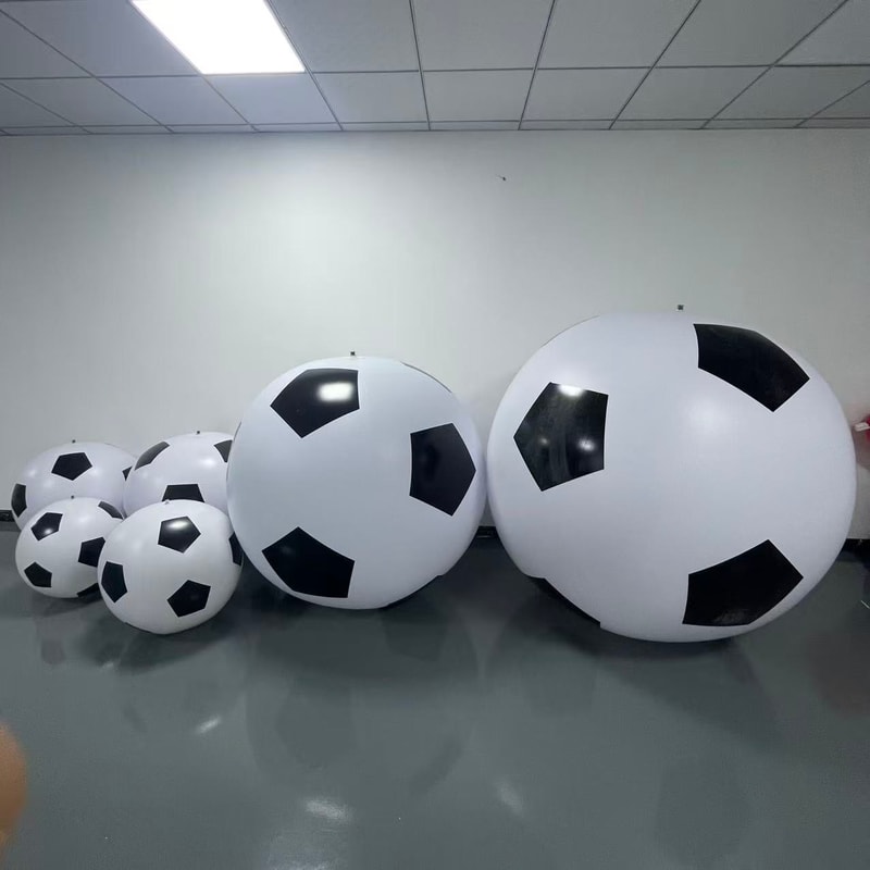 Kids Jumbo Beach Soccer Ball Outdoor Play PVC Lightweight Football Toy 1