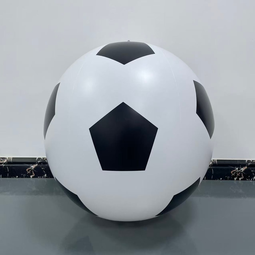 Kids Jumbo Beach Soccer Ball Outdoor Play PVC Lightweight Football Toy 4