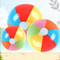 Rainbow Inflatable Beach Ball Set For Pool Beach Fun 0