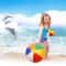 Rainbow Inflatable Beach Ball Set For Pool Beach Fun 4