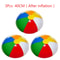 Rainbow Inflatable Beach Ball Set For Pool Beach Fun 3