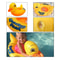 Baby Duck Inflatable Swim Float Seat With Handles Safe Pool Beach Water Toy 4