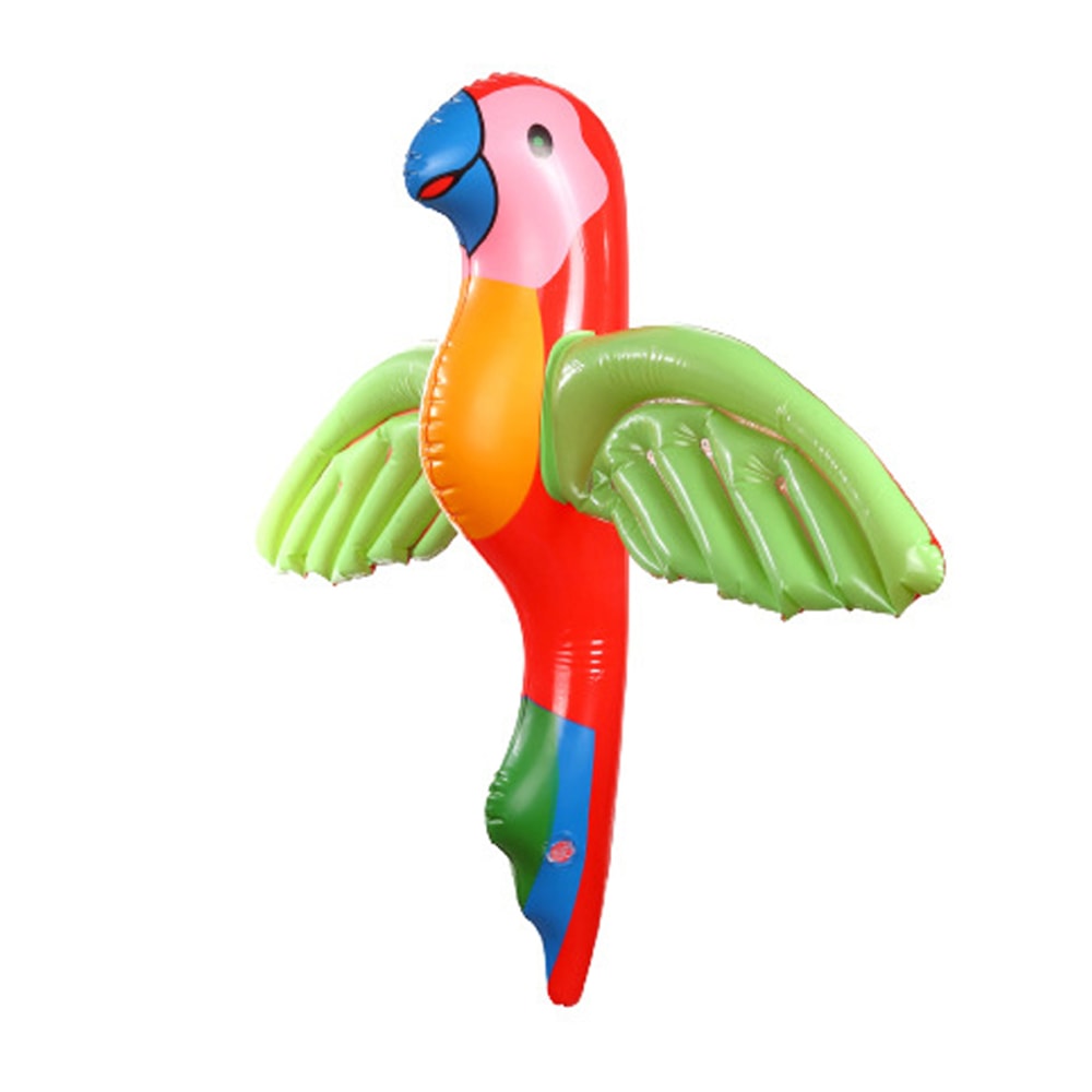 Inflatable Flying Parrot Decoration for Tropical Party Beach Pool Fun