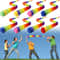 Rainbow Tail Catch Ball Set Outdoor Sensory Toss Game For Kids Party Fun 0