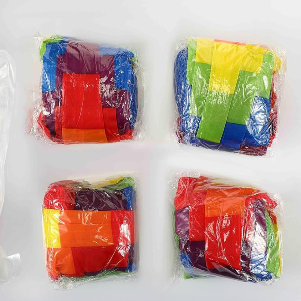 Rainbow Tail Catch Ball Set Outdoor Sensory Toss Game For Kids Party Fun 4