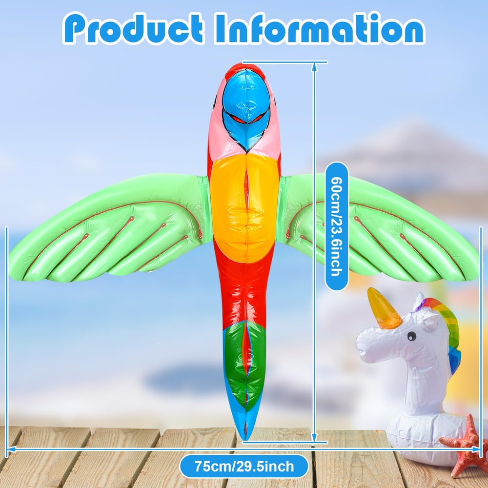 Parrot Ring Toss Game for Beach Parties and Outdoor Fun