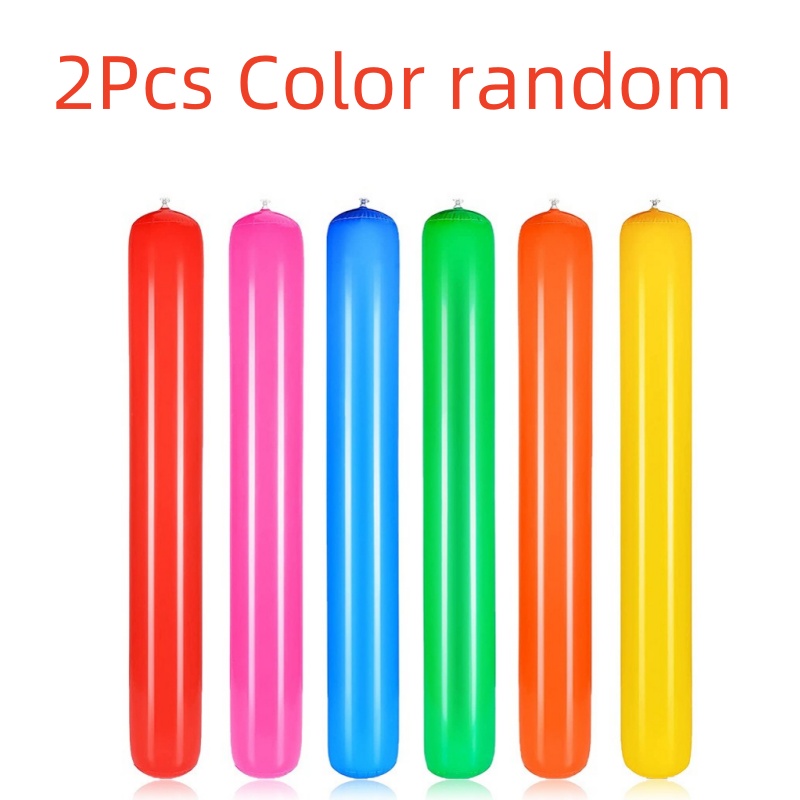 Inflatable Pool Noodles Set Colorful Water Float Sticks For Beach Pool Party Fun 3