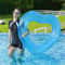 Sequin Heart Pool Float For Adults Glitter Inflatable Lounge Raft 1