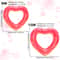 Sequin Heart Pool Float For Adults Glitter Inflatable Lounge Raft 4