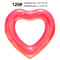 Sequin Heart Pool Float For Adults Glitter Inflatable Lounge Raft 5
