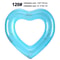 Sequin Heart Pool Float For Adults Glitter Inflatable Lounge Raft 3