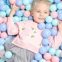 crush proof ball pit balls set with storage bag safe baby play balls for kids playtime