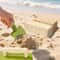 Kids Beach Toy Set Sandcastle Mold Kit With Shovel Tools For Creative Sandbox Play 2