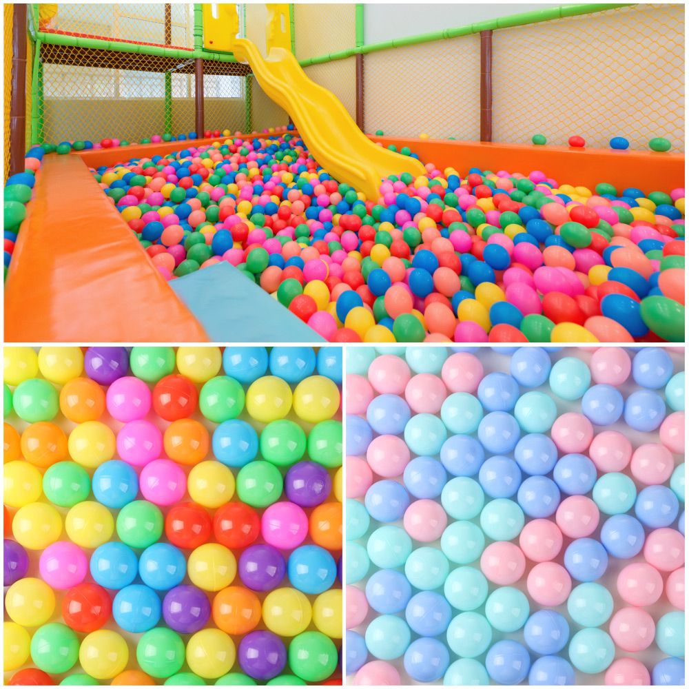 Colorful Ball Pit Balls Set Soft Kids Play Balls For Pool Tent Sensory Fun 2