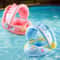 Baby Pool Float With Canopy Safe Infant Swim Ring Seat For Toddlers Summer Water Fun 0