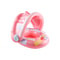 Baby Pool Float With Canopy Safe Infant Swim Ring Seat For Toddlers Summer Water Fun 6