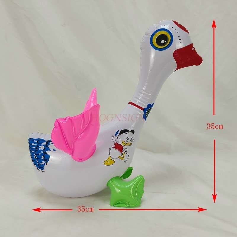 Inflatable Swan Punching Toy For Kids Outdoor Water Play Fun 2