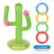 Inflatable Cactus Ring Toss Pool Game Set For Kids Summer Beach Fun 5