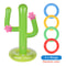Inflatable Cactus Ring Toss Pool Game Set For Kids Summer Beach Fun 5