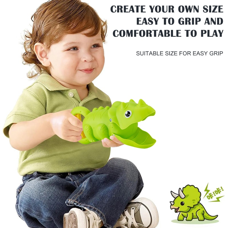 Kids Beach Toy Set With Robotic Claw Grabber And Sand Digger Shovel 5