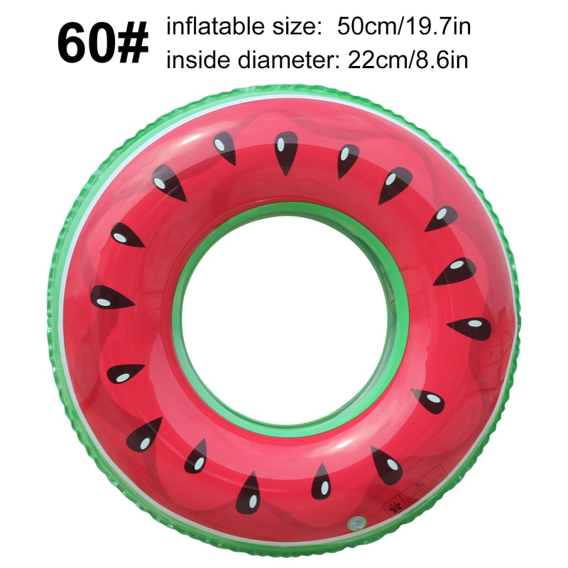 Watermelon Pool Float For Adults Inflatable Swim Ring For Beach Pool Fun 6