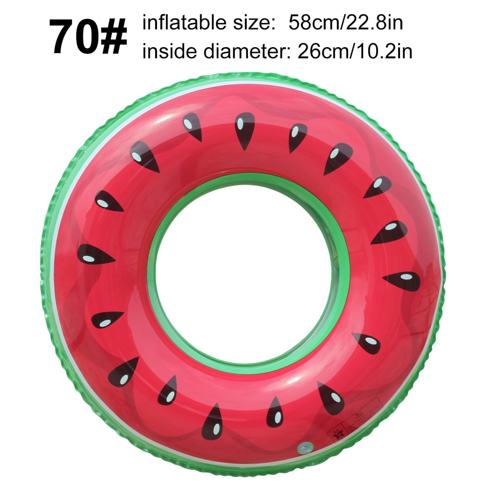 Watermelon Pool Float For Adults Inflatable Swim Ring For Beach Pool Fun 2