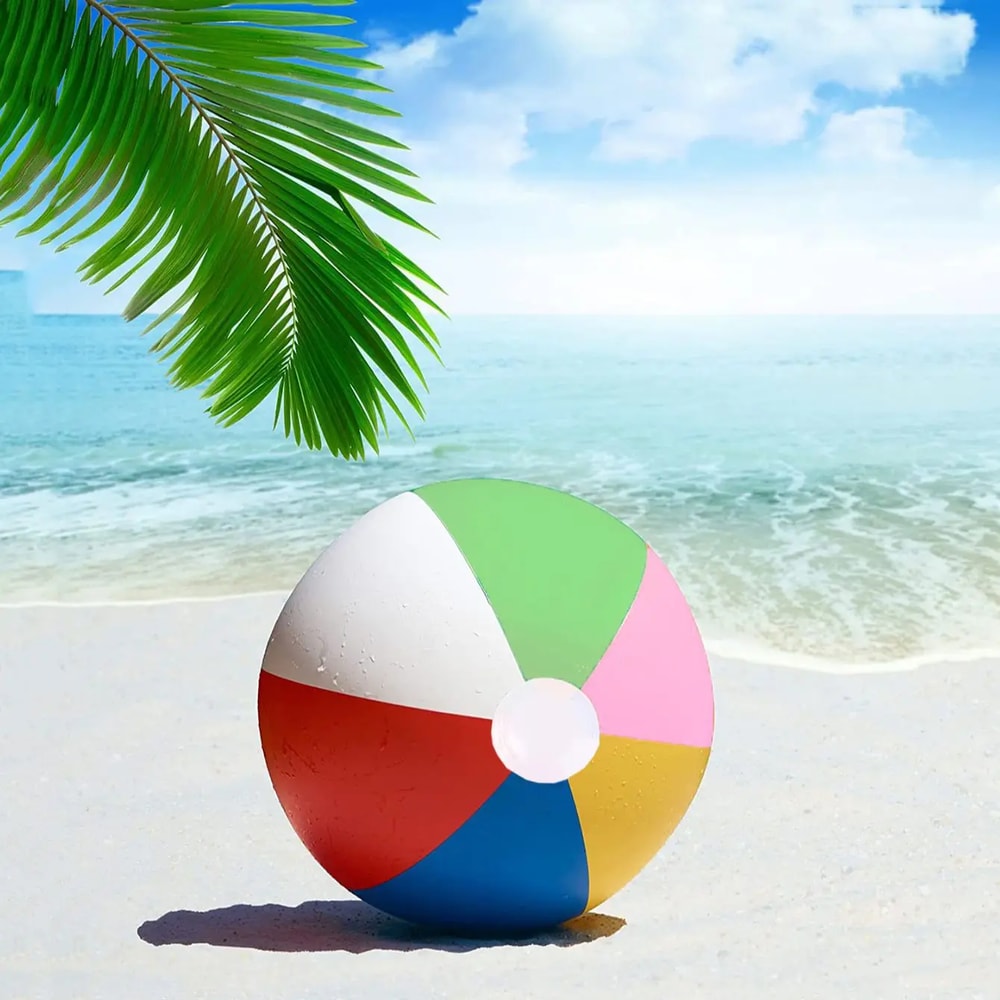 Summer Inflatable Beach Ball for Kids Pool & Party Fun