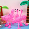 Pink Flamingo Pool Float Durable PVC Tropical Party Decoration For Beach Pool Fun 6