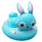 Kids Inflatable Rabbit Swim Ring Seat With Handles Safe Inflatable Pool Float For Toddlers Kids 4