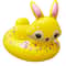 Kids Inflatable Rabbit Swim Ring Seat With Handles Safe Inflatable Pool Float For Toddlers Kids 1