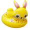 Kids Inflatable Rabbit Swim Ring Seat With Handles Safe Inflatable Pool Float For Toddlers Kids 1