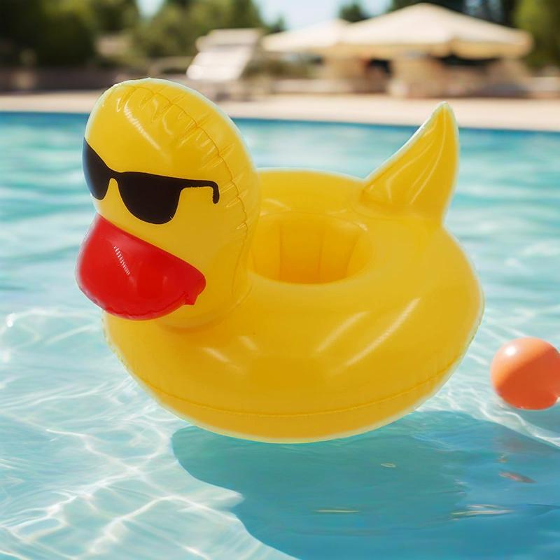 Duck Drink Holder For Pool Fun Floating Cup Holder Party Accessory 4