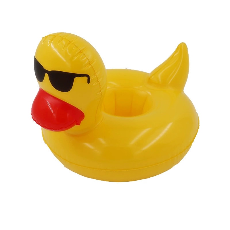 Duck Drink Holder For Pool Fun Floating Cup Holder Party Accessory 1