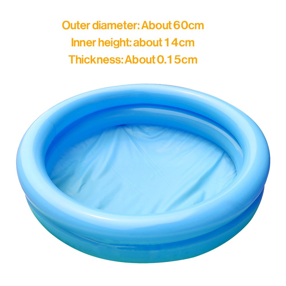 Inflatable Baby Splash Pool Durable PVC Kiddie Water Play Basin For Toddlers 2