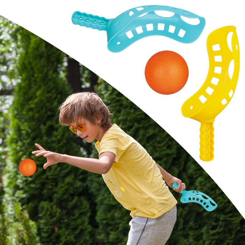 Colorful scoop ball set for Outdoor Play Fun Catch Game for Kids and Adults