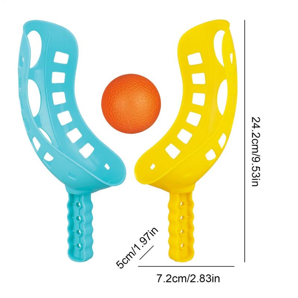 Colorful scoop ball set for Outdoor Play Fun Catch Game for Kids and Adults