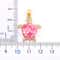 Colorful Crystal Turtle Pendant Necklace With Zircon Shell For Women Beach Jewelry 5
